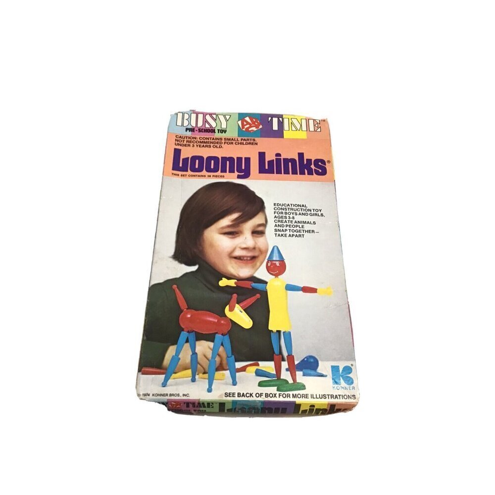 Loony Links 1974 Kohner Brothers Vintage Educational Toy